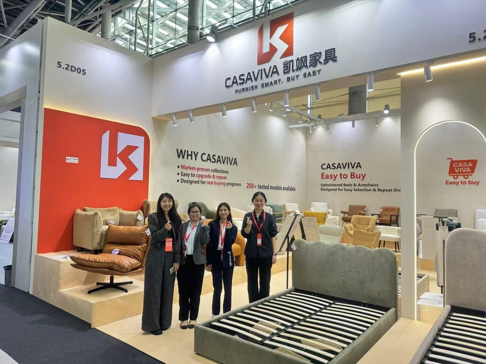 Casaviva at CIFF Guangzhou 2026: A Strong Start with Market-Driven Collections
