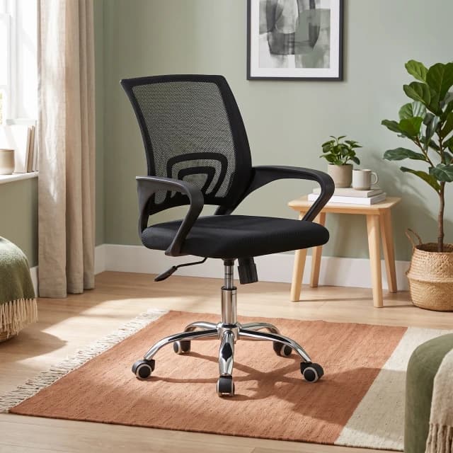 Mesh Executive Office Chair with Gas-Lift Black