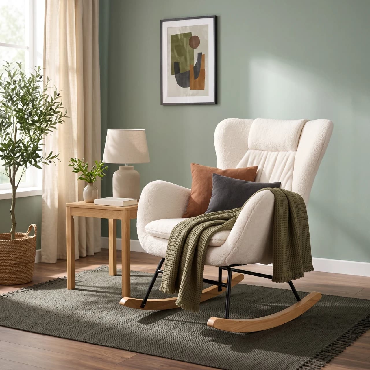 Comfort Rocking Armchair — view 1 of 6