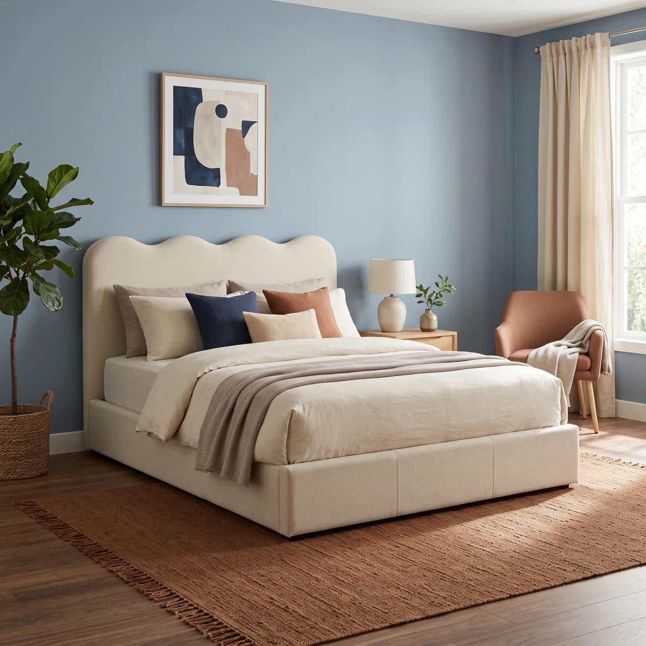 Upholstered Storage Gas Lift Bed Gas Lifting Bed — view 1 of 5