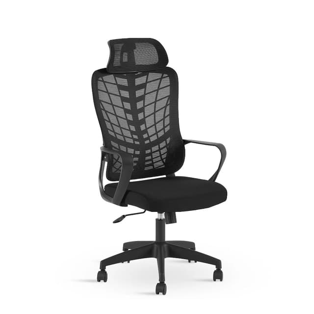 Mesh High-Back Executive Office Chair Black — Home Office