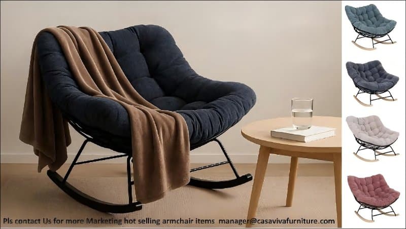 Contemporary Rocking Armchair — Living Room