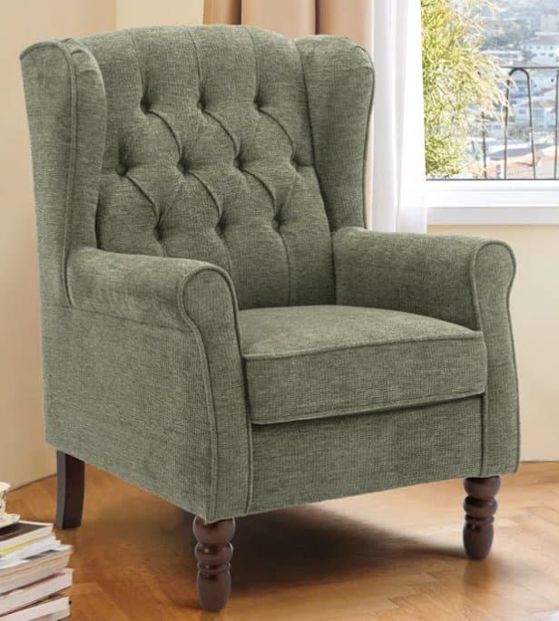 Contemporary Upholstered sofa — Living Room